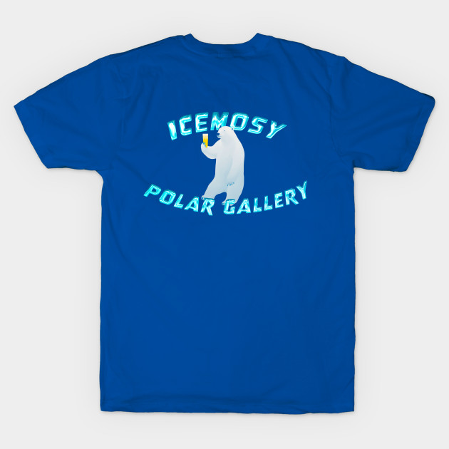 Polar bear tee, Drinking tee, Bear tee, Snow tee, Christmas tee by iMosy Gallery